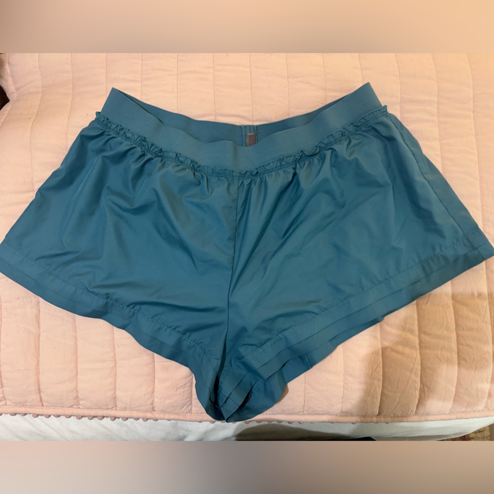 Blue Free People Movement Shorts
